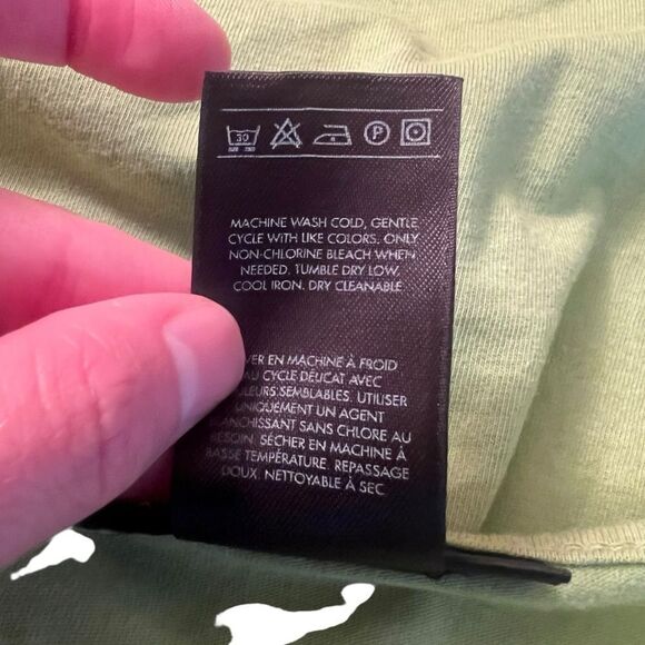 3 for $30! Style & Co green embellished short sleeve - Picture 4 of 6